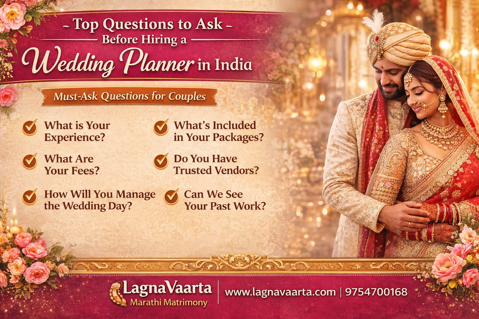 Top Questions to Ask Before Hiring a Wedding Planner in India