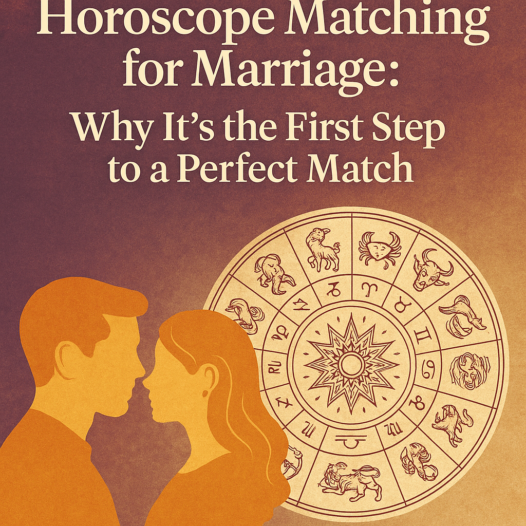 Horoscope Matching for Marriage: Why It’s the First Step to a Perfect Match
