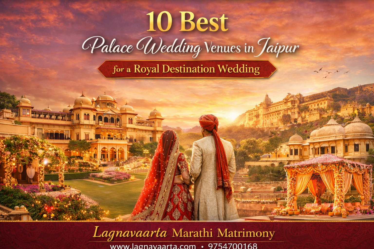 10 Best Palace Wedding Venues in Jaipur for a Royal Destination Wedding